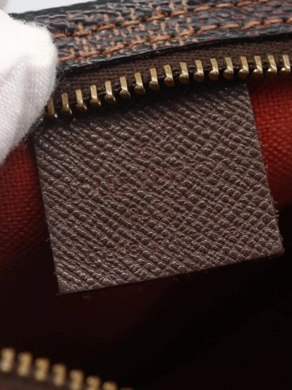 LOUIS VUITTON Damier Ebene Trousse Makeup Pouch N51982 LV Auth 159468 - Picture 11 of 16